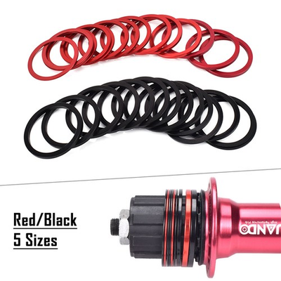 #ad MTB XC Bike Hubs Cassette Washer Spacer Freehub Bottom Bracket Gaskets 10Pcs $12.69