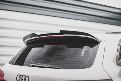Maxton Design Heckspoiler Lippe passend für Audi SQ5 / Q5 S-Line Mk1 (8R) schwar