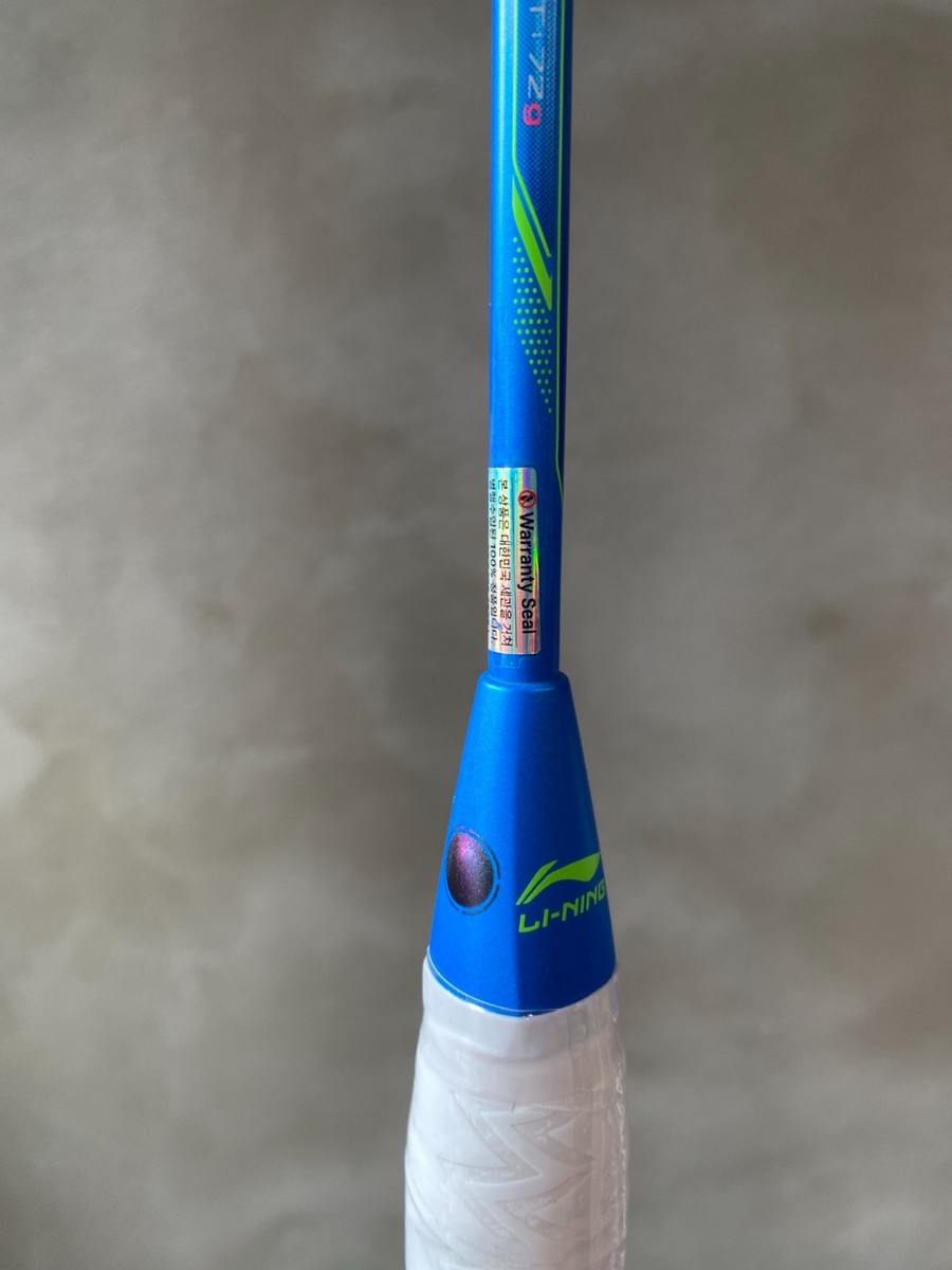 LI-NING Windstorm 72 S Badminton Racket Racquet G6 6U(72g) Blue