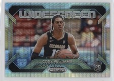2024-25 Panini Prizm Draft Picks Widescreen Hyper Prizm Cody Williams #10 ux8