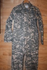 US Army ACU Digital Camo Mechanics Coveralls Medium Military Jumpsuit