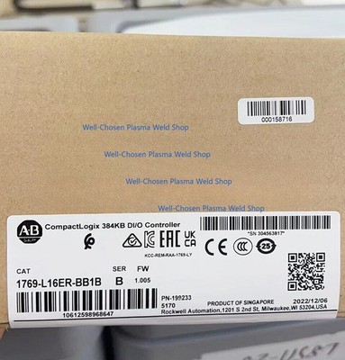 Allen-Bradley 1769-L16ER-BB1B Controller - NEW WITH FACTORY SEAL IN TACT