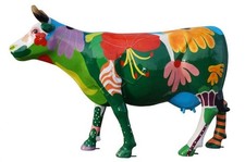 Design Kuh Figur Statue Skulptur Figuren Skulpturen Dekoration Deko Neu Abstrakt