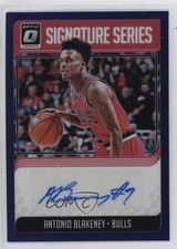 2018-19 Donruss Optic Signature Series Purple Prizm Antonio Blakeney Auto 14md