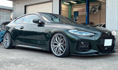 20  ROHANA RFX17 BRUSHED TITANIUM WHEELS FOR BMW G22 M440i 20x9 and 20x10