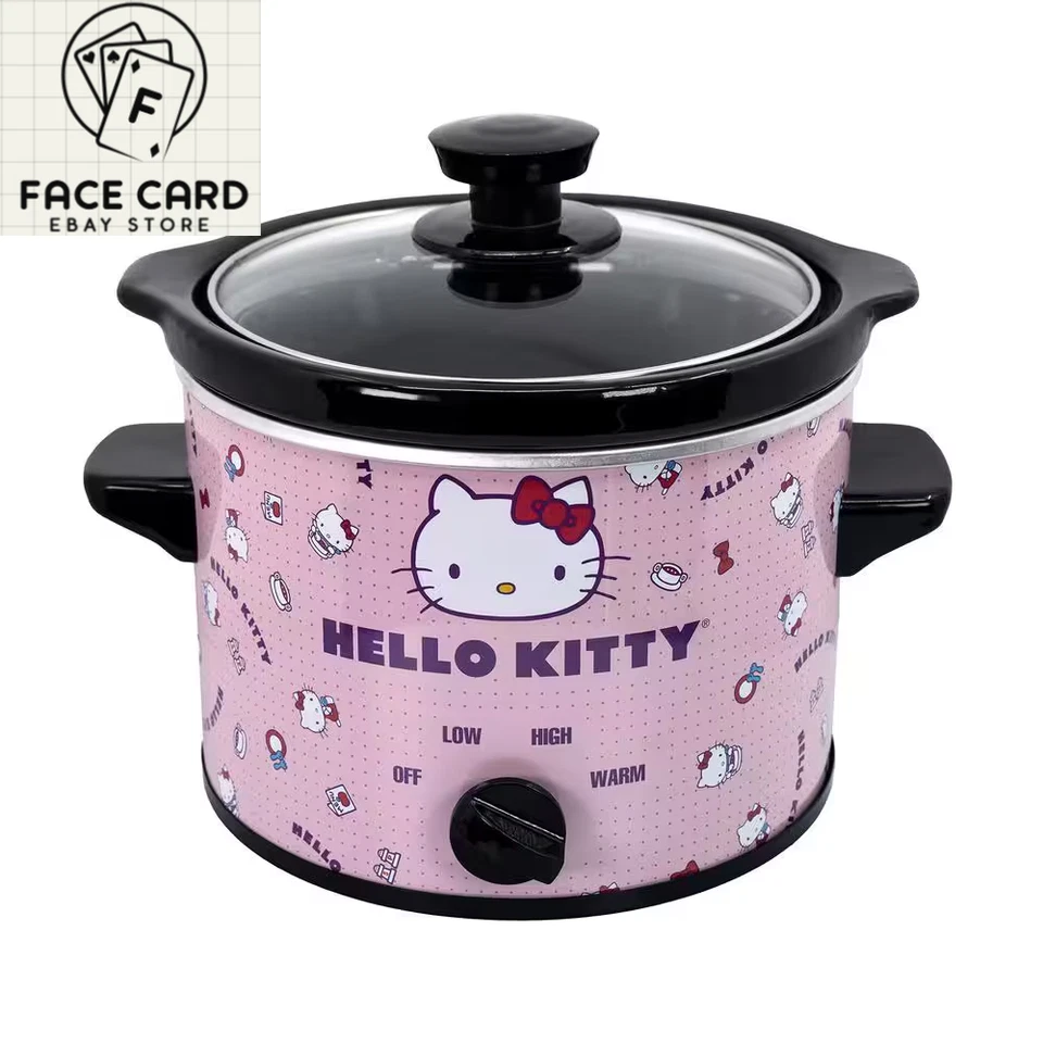2 Qt. Pink Hello Kitty Slow Cooker - Image 3 of 4