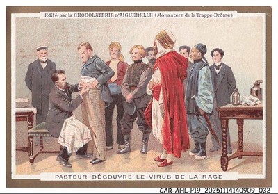 CAR-AHLP19-0984-CHROMOS - Herausgegeben von CHOCOLATERIE D'AIGUEBELLE - Pasteur