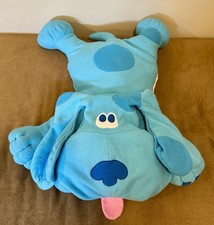 VINTAGE/HTF Large Blues Clues 28 Plush Pillow Dog Nickelodeon Cartoon Jumbo Y2K