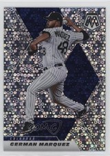 2021 Panini Mosaic Quick Pitch Silver Mosaic Prizm German Marquez #127 2t9