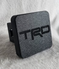 Tow Hitch Coverplugcap - Toyota Trd-inspired For 2 Receiver Black On Black Tow Hitch Coverplugcap - Toyota Trd-inspired For 2 Receiver Black On Black