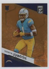 2023 Panini Donruss Elite Rookies Orange 107/399 Quentin Johnston #176 0us8