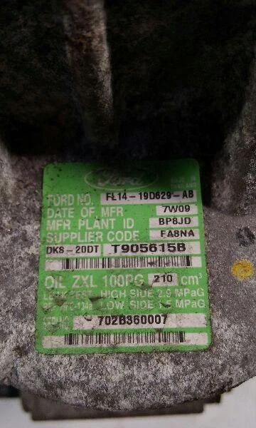 Compresor de aire acondicionado Ford Expedition 15-17 Lincoln Navigator Foto 2 de 4