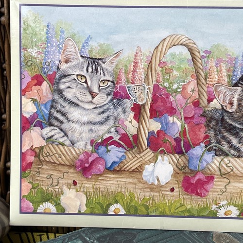 Vintage Cats Stationary Debbie Cook Michael Woodward Ling's Cards 1994 - Picture 3 of 11