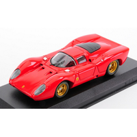 Ferrari 312 P Coupe' 1969 Red 1:43 Best Model Auto Stradali -D- Neues Modell