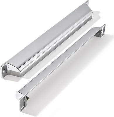 7-Inch Chrome Cabinet Cup Pulls - 10 Pack Stylish Drawer Handles