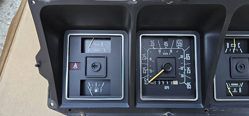 Cuadro de instrumentos Ford Truck 1976 1979 medidores F100 F150 F250 Bronco D6tf10c956 Foto 4 de 4