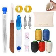 Steel Needles for Hand Sewing, with 25 Stainless Big Eye Steel Sewing Needles...