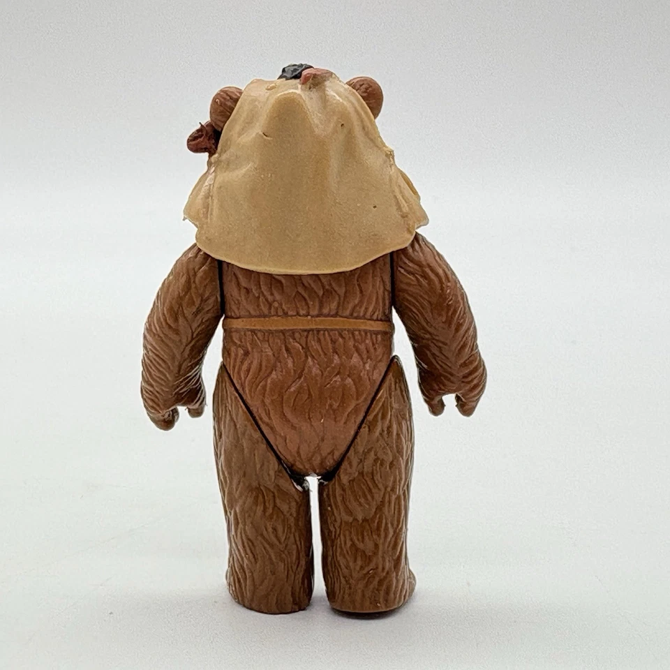 Figura de acción Star Wars Ewok Paploo últimos 17 capucha El regreso del Jedi 1984 Kenner Foto 2 de 4