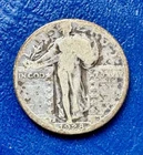 1928-S Standing Liberty Quarter. 90% Silver. Fine Condition. Charity Auction. ￼