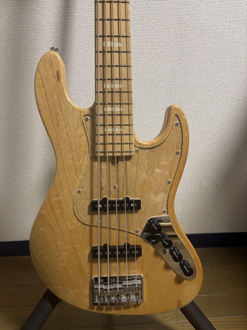 Bacchus Woodline 517Ac/M 5-String Bass Handmade Safe