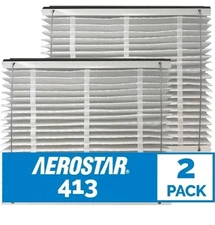 MERV 13 Collapsible Replacement Filter for Aprilaire 413,(Pack of 2)