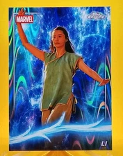 2025 Topp Chrome Marvel Studio LI  #115  Sky Blue RayWave Shang-Chi