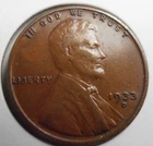 1933 D Lincoln Cent, Semi-Key Date wheat cent (33DFW2)  FREE SHIPPING