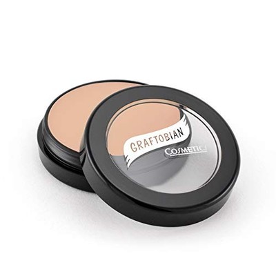 Graftobian HD Crème Foundation 1/2oz   Cashmere Beige, Pro Full Coverage Makeup