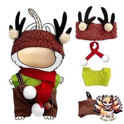 NEW Ruokey Plush Clothes Outfit Only 15cm/17cm Plush Doll Clothes Cute Costume