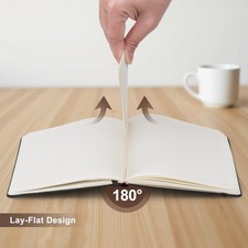 3 Pack College Journal Notebook A5 Hardcover Lined Journal for Writing Notes