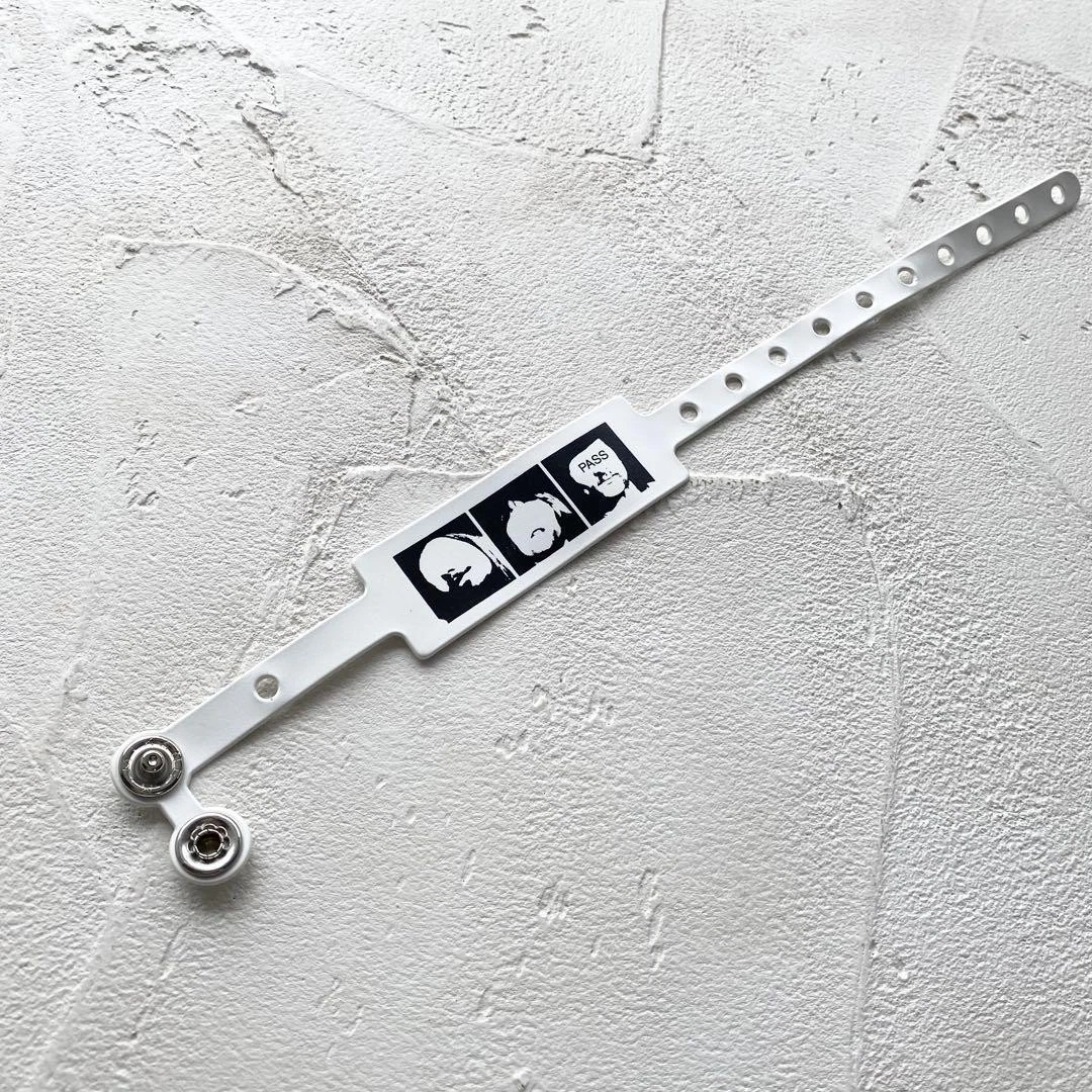 Undercover 2006SS TTerm Braccialetto Bianco Festival Pass Band