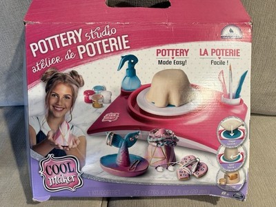 Cool Maker Kids Pottery Wheel Kit Beginner Arts Crafts Motorized  READ