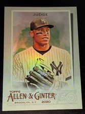 Aaron Judge New York Yankees 2020 Topps Allen & Ginter #13 Silver Portrait Hot