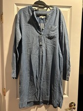 LOFT Women’s Jeans Denim Dress Sz M