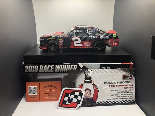 2019 TYLER REDDICK 1:24 ACTION #2 TAME THE BEAST HOMESTEAD WIN Din #3 - Picture 1 of 18