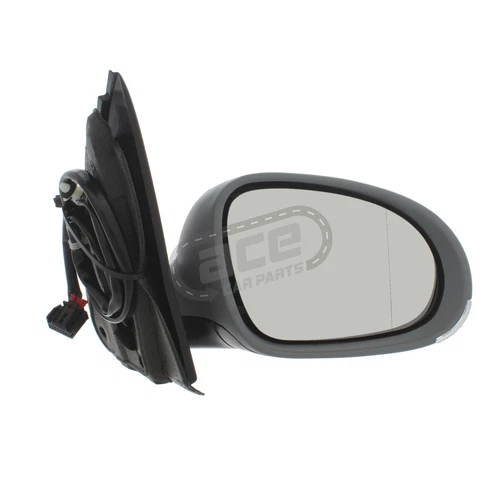 Electric Wing Door Mirror Volkswagen Golf Mk5 2003-2009 Primed Cover Right Hand