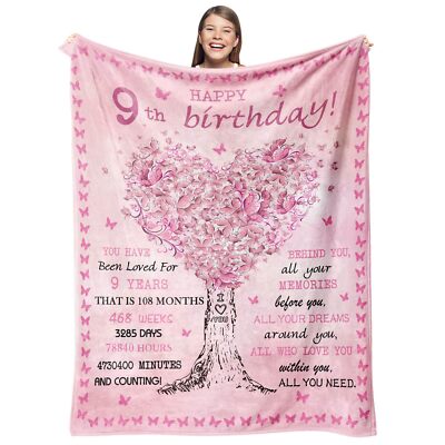 Year Old Girl Gifts Blankets Birthday Gifts for Year Old Girl Year  Old