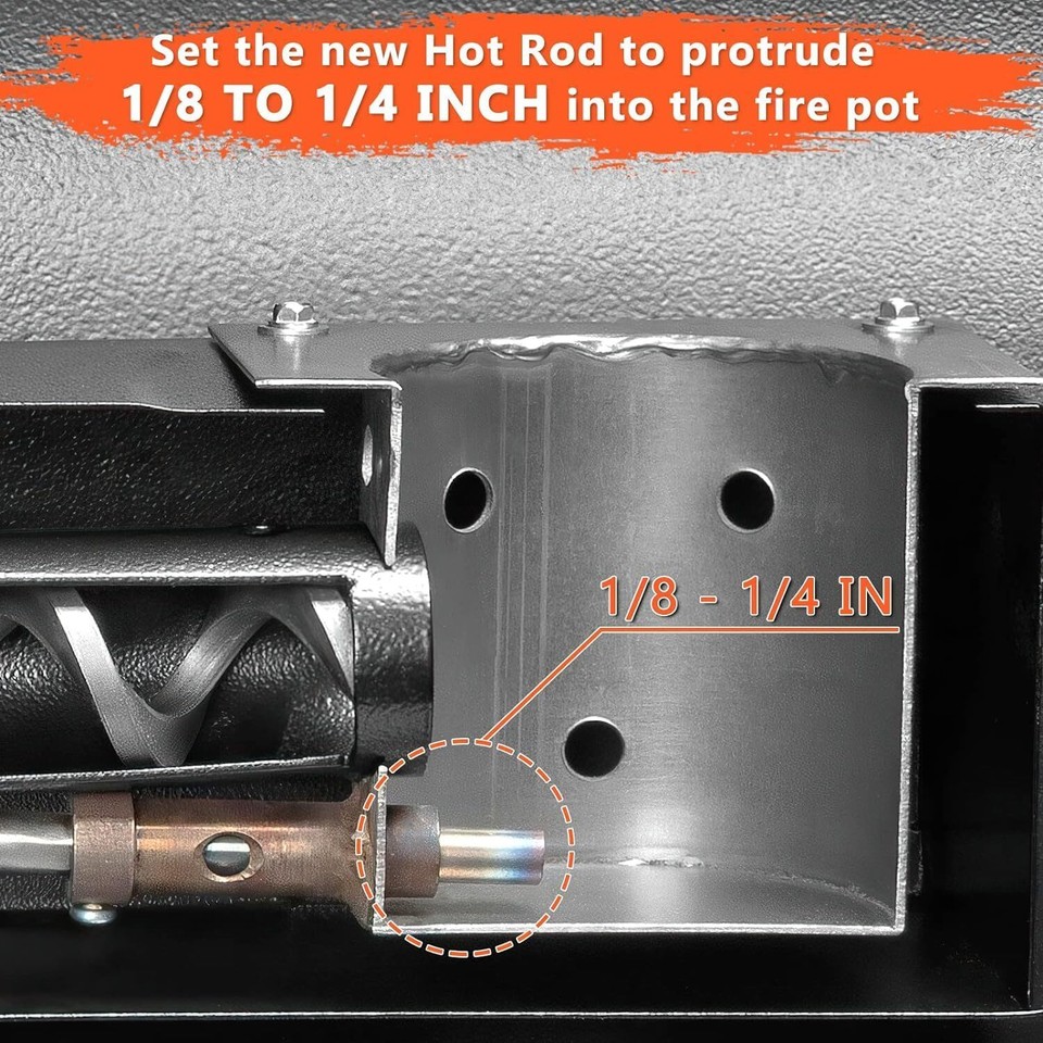D2 Hot Rod Igniter Kit Für Traeger Grills – Ersatz Für Pro 575, 780, Ironwood, Timberline