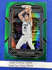 2023 #33 Jessica Shepard WNBA Panini Prizm Basketball Green Prizm Lynx