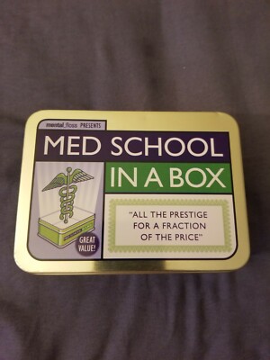 Med School in a Box - Cards By mental_floss - Satire/Gag gift free shipping