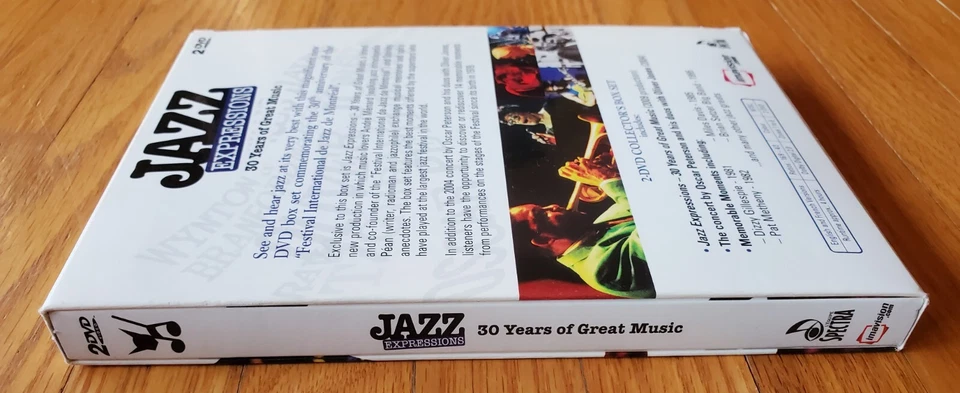 JAZZ EXPRESSIONS DVD 30 YEARS OF GREAT MUSIC 2 DISC SET COMPLETE EUC JAZZ MUSIC - Image 4 of 4