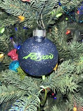 Handmade Poison Black Christmas Ornament Shatterproof Disc NEW Rock Band