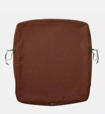 Classic Accessories Montlake FadeSafe Patio Dining Back Cushion Slip Cover NIB