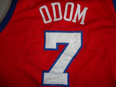 Reebok SEWN Los Angeles Clippers #7 Lamar Odom NBA Jersey