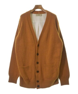 MAISON FLANEUR Cardigan OrangexBrownish 4(Approx. XL) 2200442300050