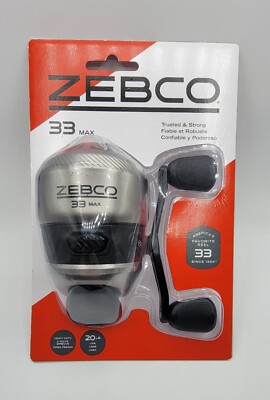 BRAND NEW ZEBCO 33 Max Spincast Fishing Reel ZS5280 / 20 LB Line / Heavy Duty