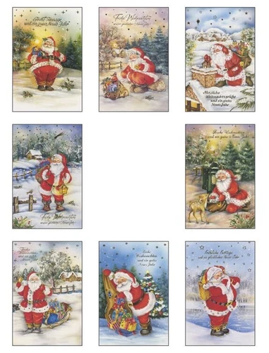 Weihnachtskarten, viele Motive,Glückwunschkarten mit Umschlag, Blitzversand - Bild 41 von 42