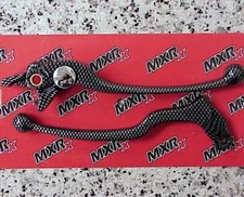 1989-2009 Suzuki GS500 GS 500 Bandit 600 CARBON FRONT BRAKE & CLUTCH LEVERS