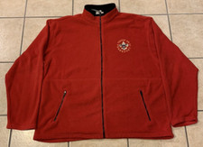 Men's 3XL Colorado Trading  Clothing Red Fleece Jacket Troop 270 Frankfort IL