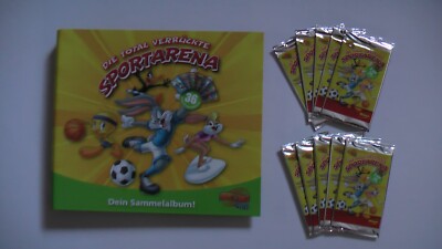 LOONEY TUNES Verrückte SPORTARENA Album u. 20 Bilder alles neu (1724)